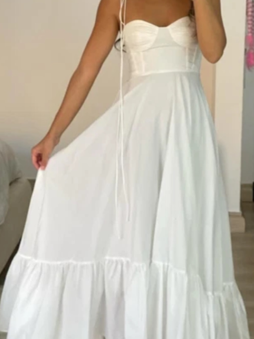 White Zara Dress